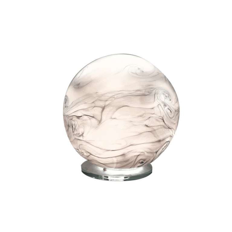 Lampe sphère cristal activée PurFluid